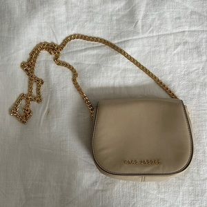 Marc jacobs Avenue cross body beige nude gold
